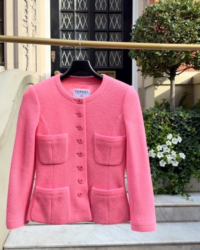 A classic Chanel jacket, cleaned and hand-finished